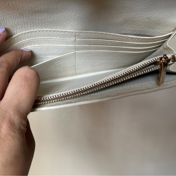 Celine Triomphe Canvas Wallet in Pink - Picture 13 of 16